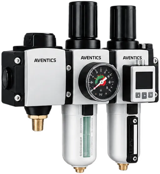 Блоки подготовки воздуха AVENTICS — иллюстрация группы оборудования